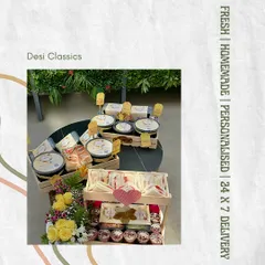 This large, multi-tiered hamper is perfect for big family celebrations. It includes a wide assortment of our savoury dishes, sandwiches, and desserts, all freshly made to order.