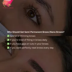 Wondering if semi-permanent brows are right for you? This is for anyone with sparse or thinning brows, gaps, or who is simply tired of the daily effort. If you want to wake up with perfect brows every day, I've got you covered.