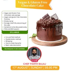 This decadent chocolate cake is both vegan and gluten-free, proving you never have to compromise on taste. In this workshop, I teach you how to make the perfect plant-based sponge and rich frosting, along with tips on storage, shelf life, and pricing.