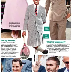 My style quotes and tips on the "tenniscore" trend were featured in this Times of India article. I discussed how to put together a country club-worthy outfit.