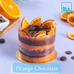 The Orange Chocolate mini dessert is a bite-sized version of my signature teacake. It has layers of zesty orange cake and rich chocolate ganache.