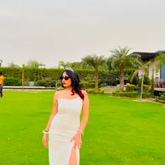 A "barely 20 something" birthday look in a beautiful white dress. This is a classic, elegant look for a special celebration.