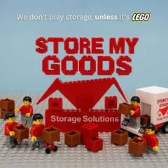 My storage game is built different. I don't play around when it comes to your stuff, unless it's with LEGO. My team is always ready, piece by piece.