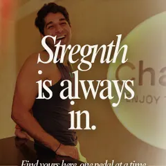 Strength is always in. It’s not just about your muscles; it’s about your mindset. Every turn is proof that you can do hard things.