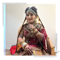 A bride deserves to feel like the most beautiful person in the room. I created this complete bridal look, including intricate hair styling and flawless makeup, to ensure she looked and felt absolutely stunning on her special day.