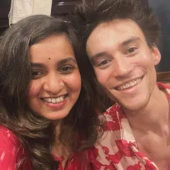 A happy selfie with Jacob Collier after our musical exchange in Bengaluru. It's moments like these, connecting with artists I admire, that make this journey so special.