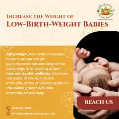 For little ones with a low birth weight, my Abhyanga Ayurvedic massage is a nurturing therapy. It is designed to help with healthy weight gain, improve sleep patterns, and support overall growth and neuromuscular wellness.
