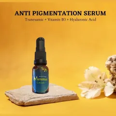 My Anti-Pigmentation Serum is a powerhouse for reducing dark spots and evening out skin tone. I formulated it with effective ingredients like Tranexamic Acid, Vitamin B3, and Hyaluronic Acid to fade scars and pigmentation without being harsh on your skin.