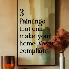 Art can be more than just decoration; it can make your home Vastu compliant. Here, I introduce three types of paintings that can help align the energy in your living space.