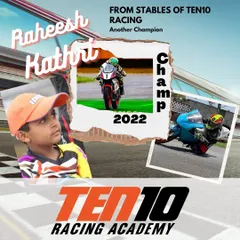 It's never too early to start. We are proud to have coached young talents like Raheesh Khatri, who became the 2022 Idemitsu Honda India Talent Cup Champion through our structured youth development program.