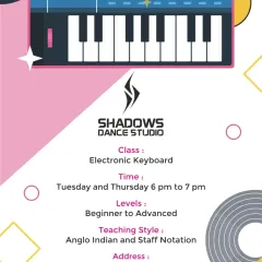 Here are all the details for our electronic keyboard classes. We welcome everyone, from complete beginners to more advanced players, with sessions structured to help you progress at your own pace.