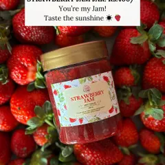 You're my jam! Our homemade strawberry jam is a perfect gift for Valentine's Day or any day you want to spread a little joy.
