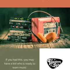 Hey Gen X and Millennials, if you remember using a Walkman, you probably have a kid who's ready to learn music. It's time to get them off the screens and into a jam session.