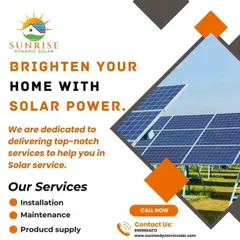 Brighten your home with solar power. I am dedicated to delivering top-notch installation and maintenance services to help you make a seamless switch to solar.