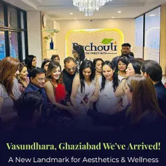 The opening of our Vasundhara, Ghaziabad clinic was a joyous occasion. It marks a new landmark for aesthetics and wellness in the area, and I am so excited to bring our services to this community.