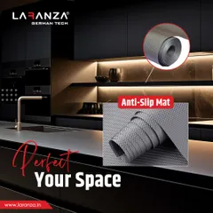 Perfect your space with my anti-slip mats. They keep your drawers and shelves organized and scratch-free while adding a touch of practical elegance.