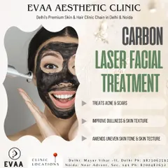 Our Carbon Laser Facial is an effective treatment for acne, scars, and dullness. It works to improve and amend uneven skin tone and texture for a refreshed look.
