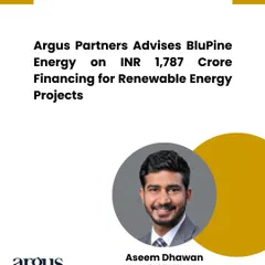 I advised BluPine Energy on securing INR 1,787 crore in term loan facilities from NaBFID for its renewable energy projects. This complex transaction involved optimizing the financial structure for 14 separate special purpose vehicles (SPVs) to enhance their credit profile and reduce financing costs, highlighting my project finance capabilities.