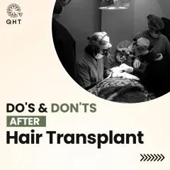 A complete guide to the Do's and Don'ts after your hair transplant. We are with you every step of the way.