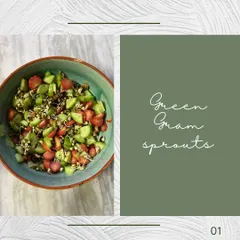 Green gram sprouts are one of the best foods to include in your diet for enhanced energy and health. I often share simple recipes for a sprout salad that is both nutritious and delicious.