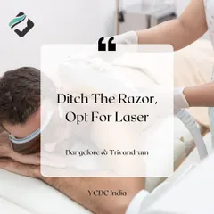 Laser hair removal is not just for women. We offer tailored treatments for men, perfect for permanent beard shaping or addressing unwanted hair on the back, chest, and between the eyebrows.
