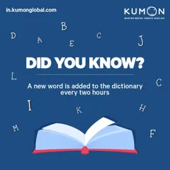 The English language is always evolving. It's a fun fact that a new word is added to the dictionary every two hours, showing just how dynamic language is.
