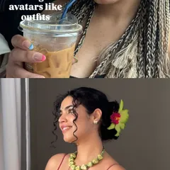 The summer I changed avatars like outfits. A little carousel trend post showing off different looks and hairstyles from the summer. Your style should be able to evolve with your mood.