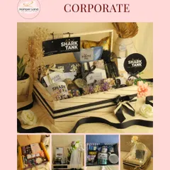 I was thrilled to curate corporate hampers for a Shark Tank brand. This image showcases a custom-branded gift set, demonstrating my ability to create high-impact, professional gifts that align with a client's brand identity.