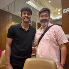 It was a pleasure to meet with Olympian and Asian Games winner Chirag Shetty. We are always inspired by those who reach the pinnacle of the sport.