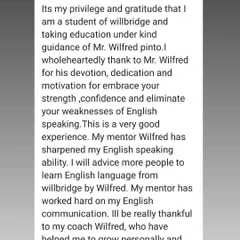 This review from a student highlights my personal commitment to your growth. I work closely with each person to sharpen their English speaking ability, build confidence, and turn weaknesses into strengths.