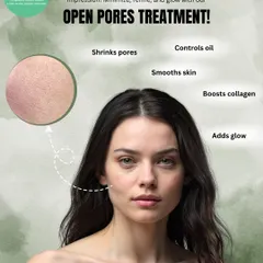 Your pores shouldn't be the first thing people notice. Our open pores treatment is designed to minimize and refine pore size, control excess oil production, and boost collagen for a smooth, polished, and glowing finish.