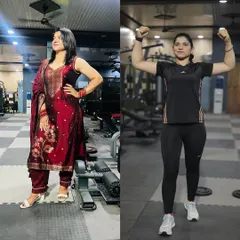 Two sides of me. Strong in the gym, and strong in my traditions. Which look do you prefer?