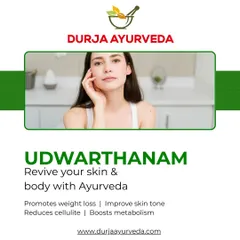 Revive your skin and body with Udwarthanam, our Ayurvedic dry powder massage. This therapy promotes weight loss, improves skin tone, reduces cellulite, and boosts your overall metabolism.