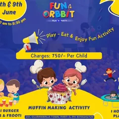 Our summer holiday activities are a big hit. This offer included an hour of play, a muffin-making activity, and refreshments to make the weekend extra sweet.