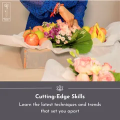 To stand out, you need cutting-edge skills. I teach the latest techniques and trends that set my students apart in the competitive world of floral and event design.