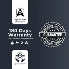 Your security is my responsibility, and I stand by the quality of my products. All my cameras come with a 180-day warranty for your peace of mind.