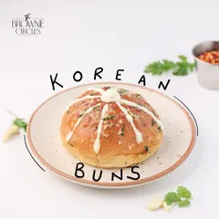 A closer look at our Korean Garlic Bun, loaded with garlicky goodness and a creamy filling. One bite and you'll be hooked.