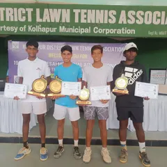 The winners and runners-up from the U16 AITA Nationals. It is great to see my player, Tavish, at the top of this talented group.