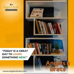 For kids who need a little quiet time, or for parents who want to unwind with a good read, we have a small book corner. It’s a great day to learn something new.