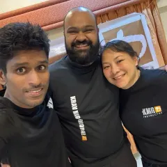 Our instructors with visiting KMG Expert Gracia Ho after a Practitioner and Graduate Camp. We foster a global community, bringing in diverse expertise to enrich our local training.