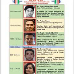 An honor to be invited to speak at the National Strength and Conditioning Conference. I shared my work on speed and power training interventions for Pro-Kabaddi players, aiming to push the sport forward.