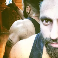 Another post-workout click. Capturing the pump and definition after a good session helps me stay accountable and motivated for the next one.