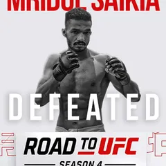 A tough night for Indian MMA. Mridul Saikia was defeated in the first round at Road to UFC. Every fight is a learning opportunity, and the path to the top is never a straight line.
