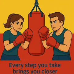 Every step you take brings you closer to your prime. Start today. This poster from our Kothanur branch is a call to action.