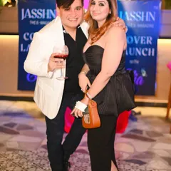 Celebrating the launch of Jasshn The E-Magazine with friends. It's always wonderful to share these moments with people who support you.