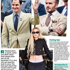 Another clipping from the Times of India "tenniscore" feature. Here, I shared my advice on accessorizing the look and embracing the quiet luxury aesthetic.