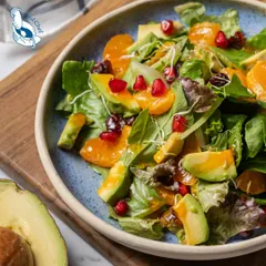 A closer look at our signature salad, a symphony of greens, crunch, and soul. It's more than just a dish; it's a fresh and healthy experience to start your meal.
