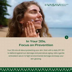 In your 20s, the focus of your skincare routine should be on prevention. This means protecting your skin with a daily SPF 30+ to defend against sun damage and adding an antioxidant serum to fight environmental stressors and keep your skin glowing.
