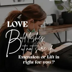 Are you ready for bold lashes but not sure where to start? Let me help you decide whether a lash lift or extensions are the right fit for your beauty goals.