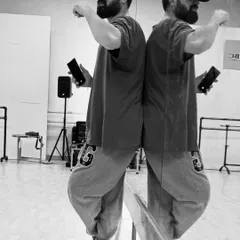 A mirror shot in the studio, reflecting on the journey. As the rapper Divine says, even if I fall, I'll get up and create a storm.